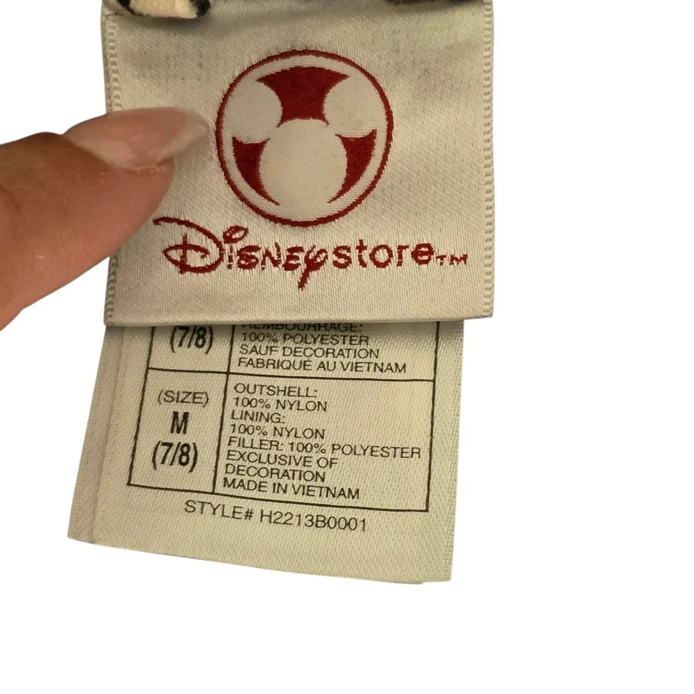 Lightning McQueen Disney Cars Jacket Boys 7 8 Red Hooded Coat Puffer